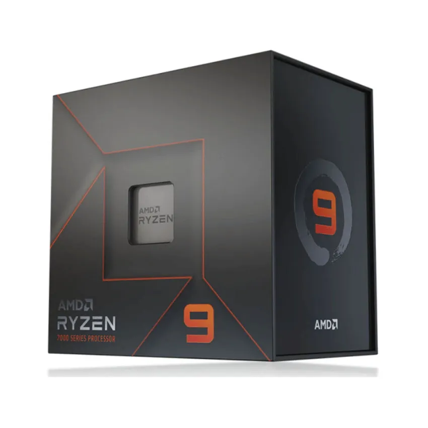 CPU AMD Ryzen 9 7950X (4.5 GHz Upto 5.7GHz / 81MB / 16 Cores, 32 Threads / 170W / Socket AM5)